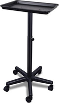 Height Adjustable Salon Rolling Tray on Wheels B1245