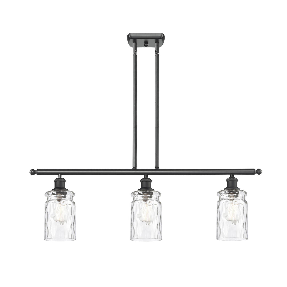 Matte Black 3 Light Island Light U52440