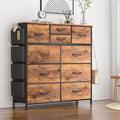 Brown 10 Drawer Dresser L205