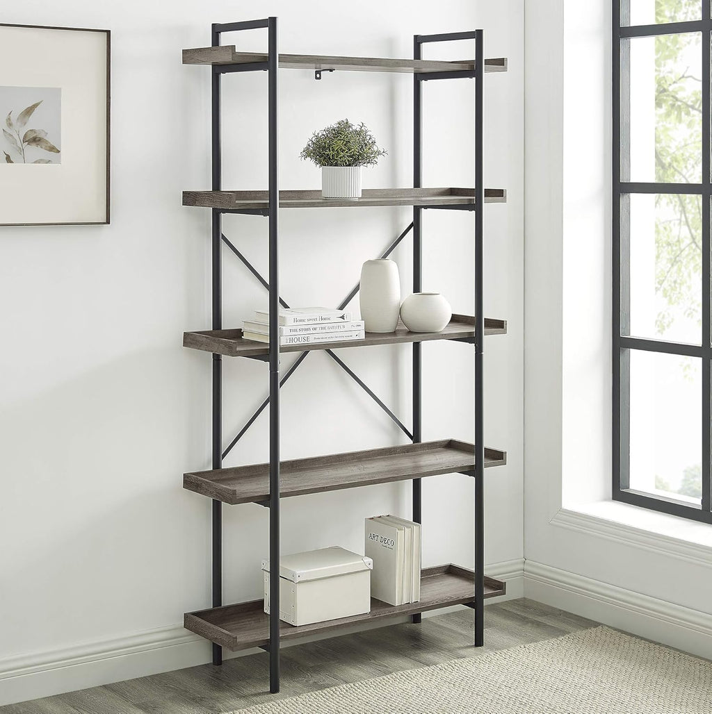 5-Shelf Metal Bookcase R11616