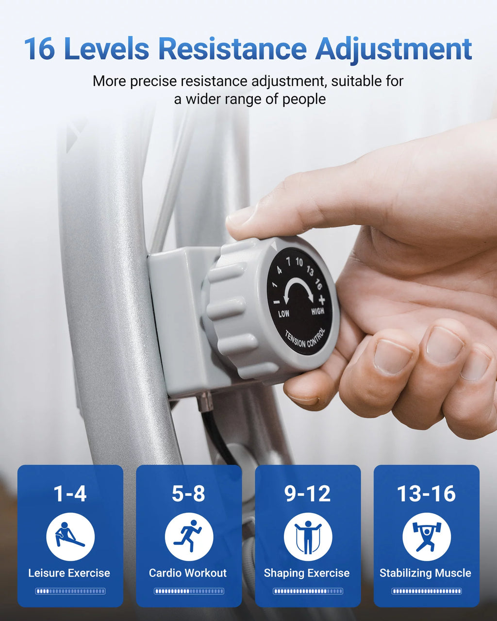 Folding Magnetic Upright Exercise Bike I5888
