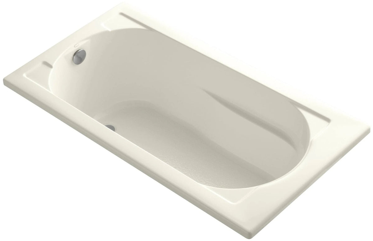 60 In. x 32 In. Drop-In Bath with Reversible Drain V856