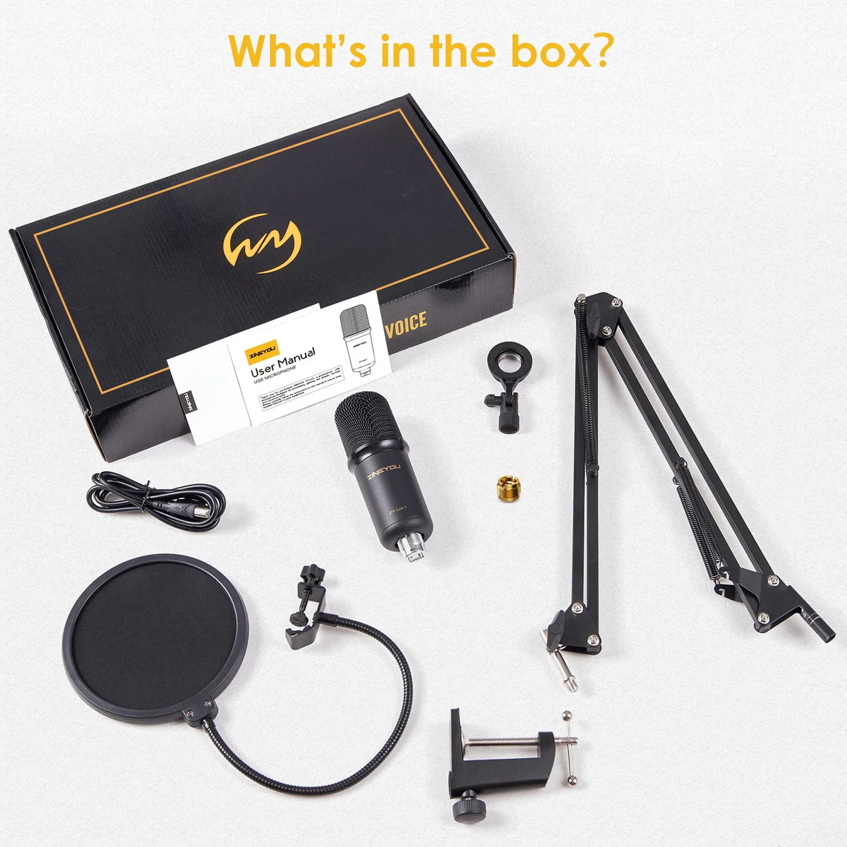 UA1 USB Condenser Microphone Set E12018