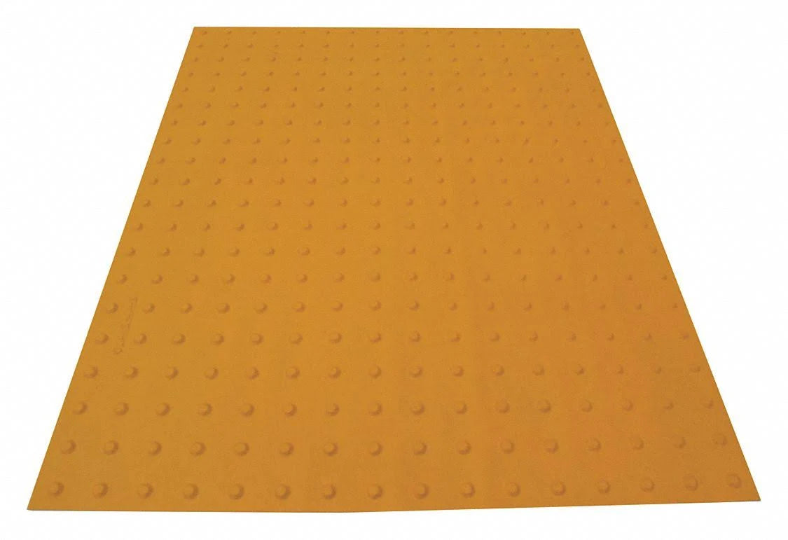 Yellow ADA Warning Pad, 4 ft. x 3 ft. D6976