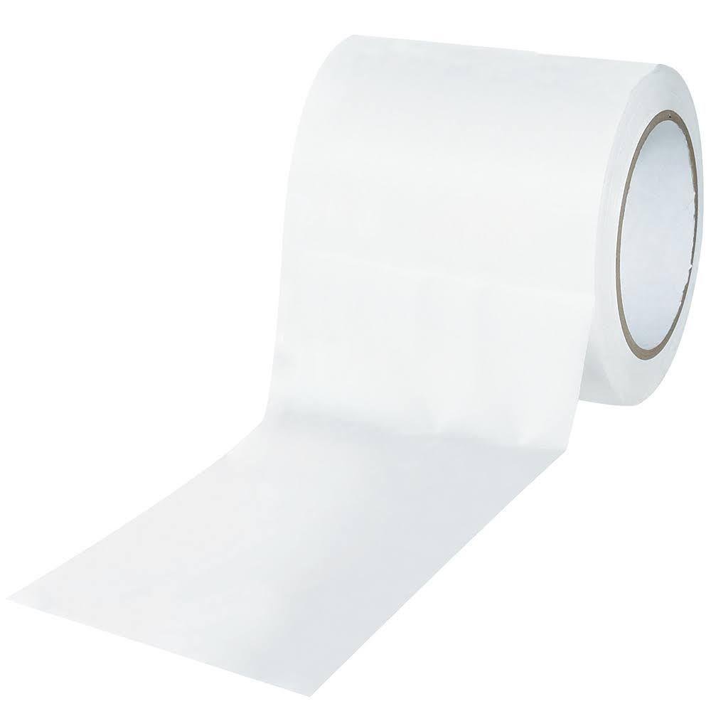 White Solid Vinyl Safety Tape, 12/Case X458