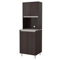 4-Door Cabinet with Open Space A489578