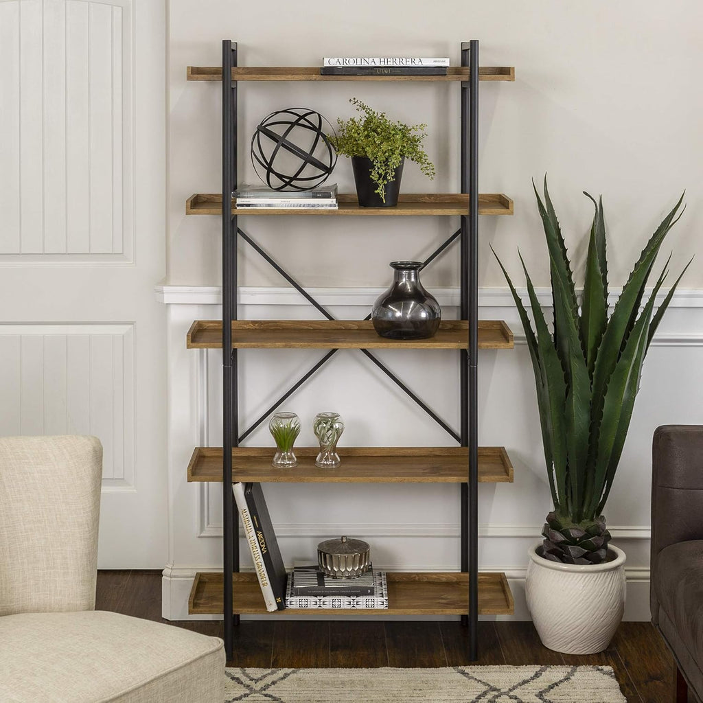 5-Shelf Metal Bookcase R11616