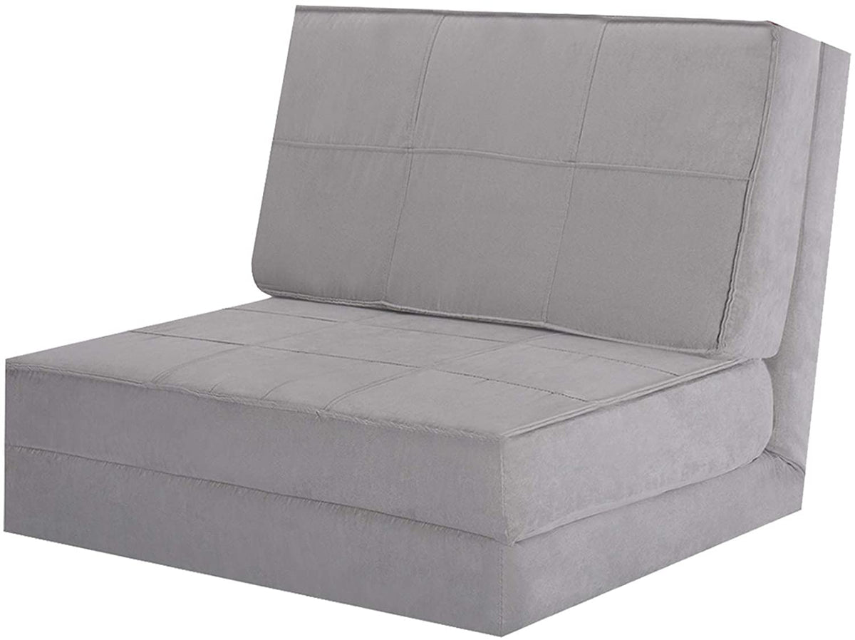 Gray Convertible Sofa Chair Z32943