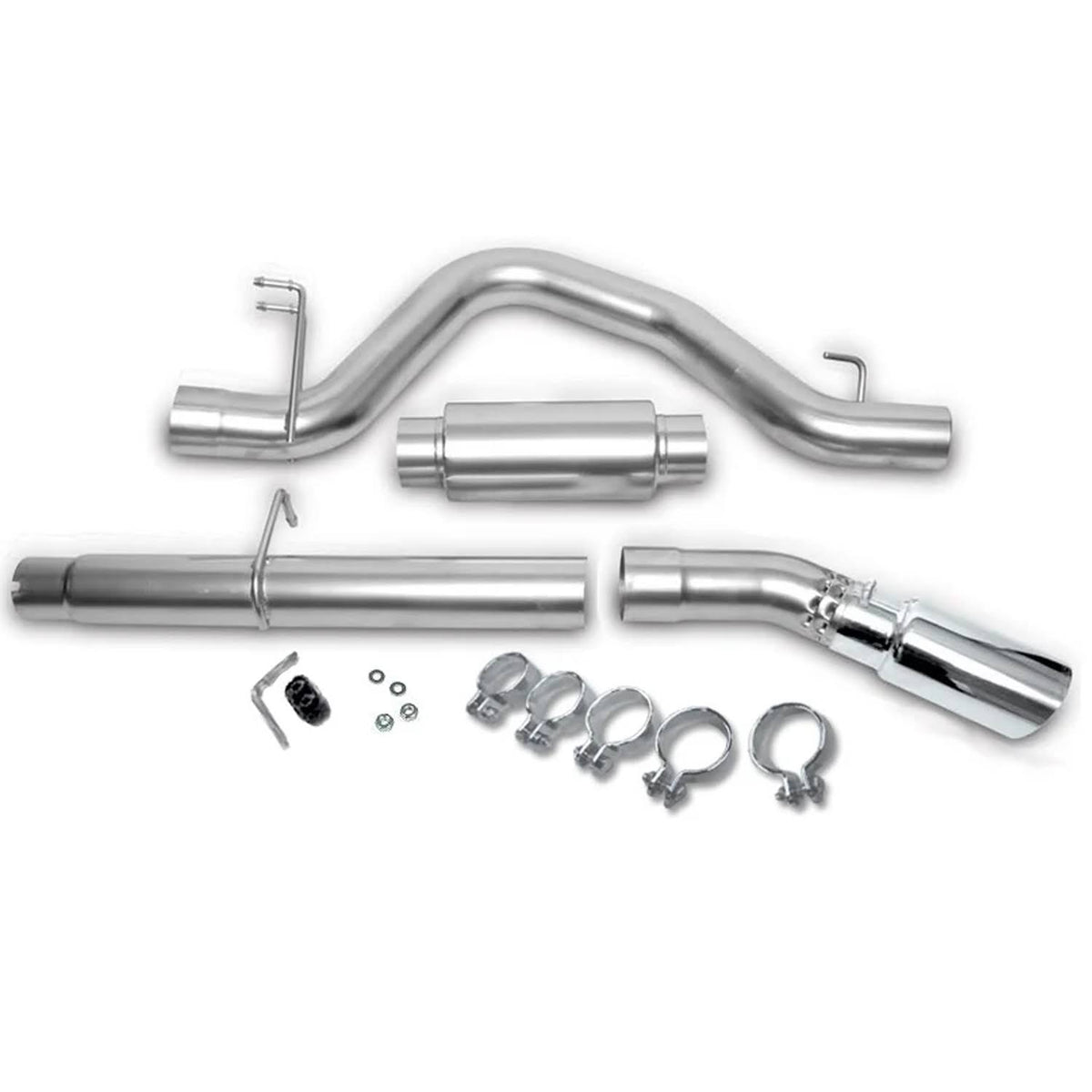 Stainless Cat-Back Dual Split Exhaust System H2418