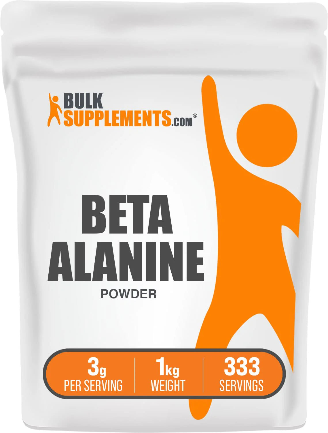 Beta Alanine Powder 3000mg 1kg Unflavored Gluten Free F2413