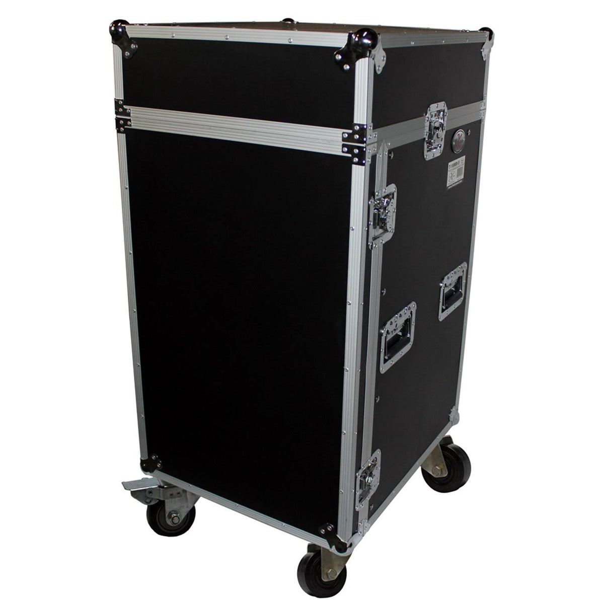 18U Rack x 10U Top Mixer DJ Combo Flight Case L9017