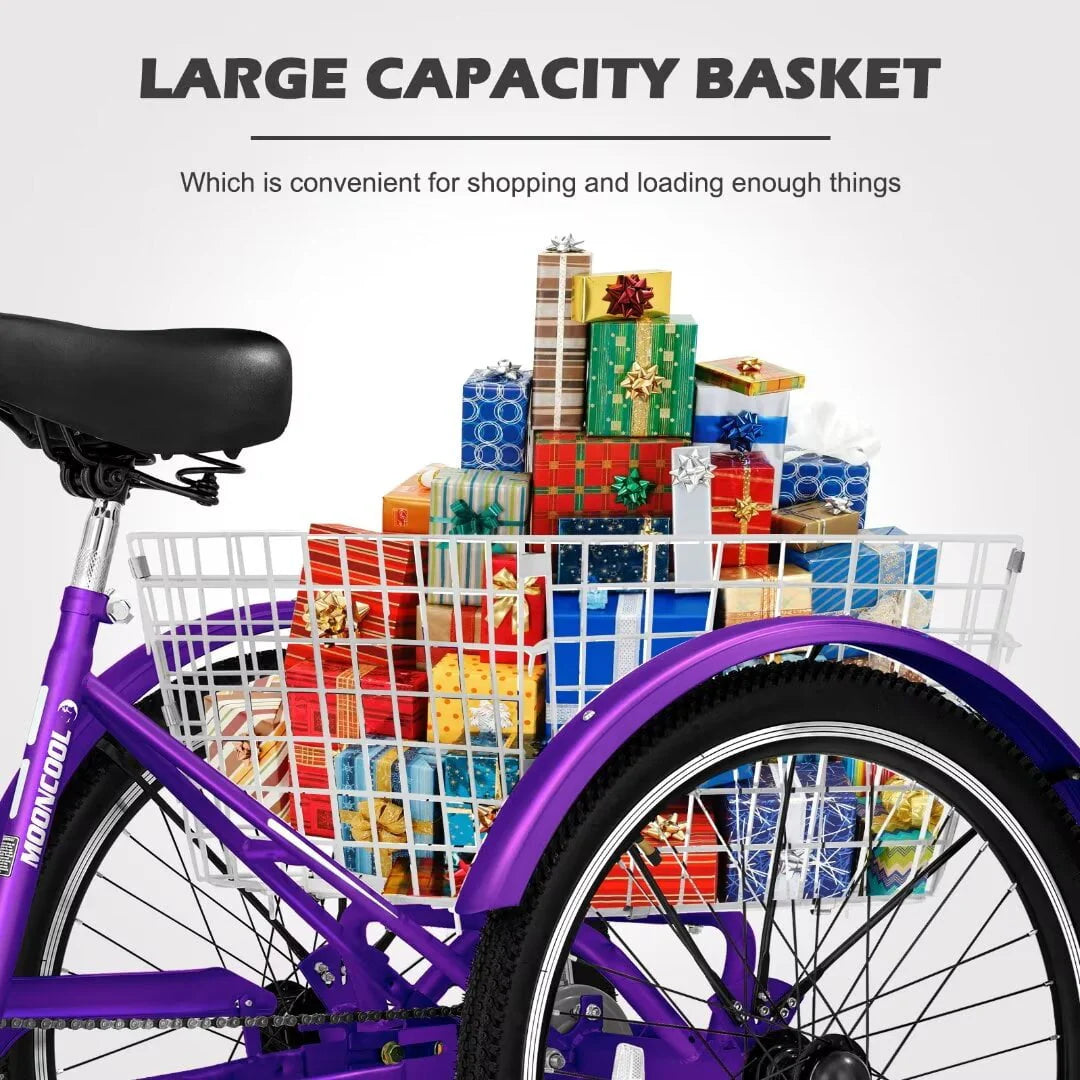 24 Inch 1 Speed Adult Tricycle X32051