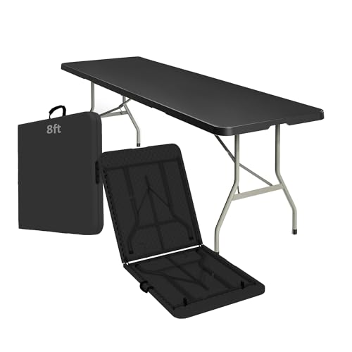 White Plastic Folding Table X1891
