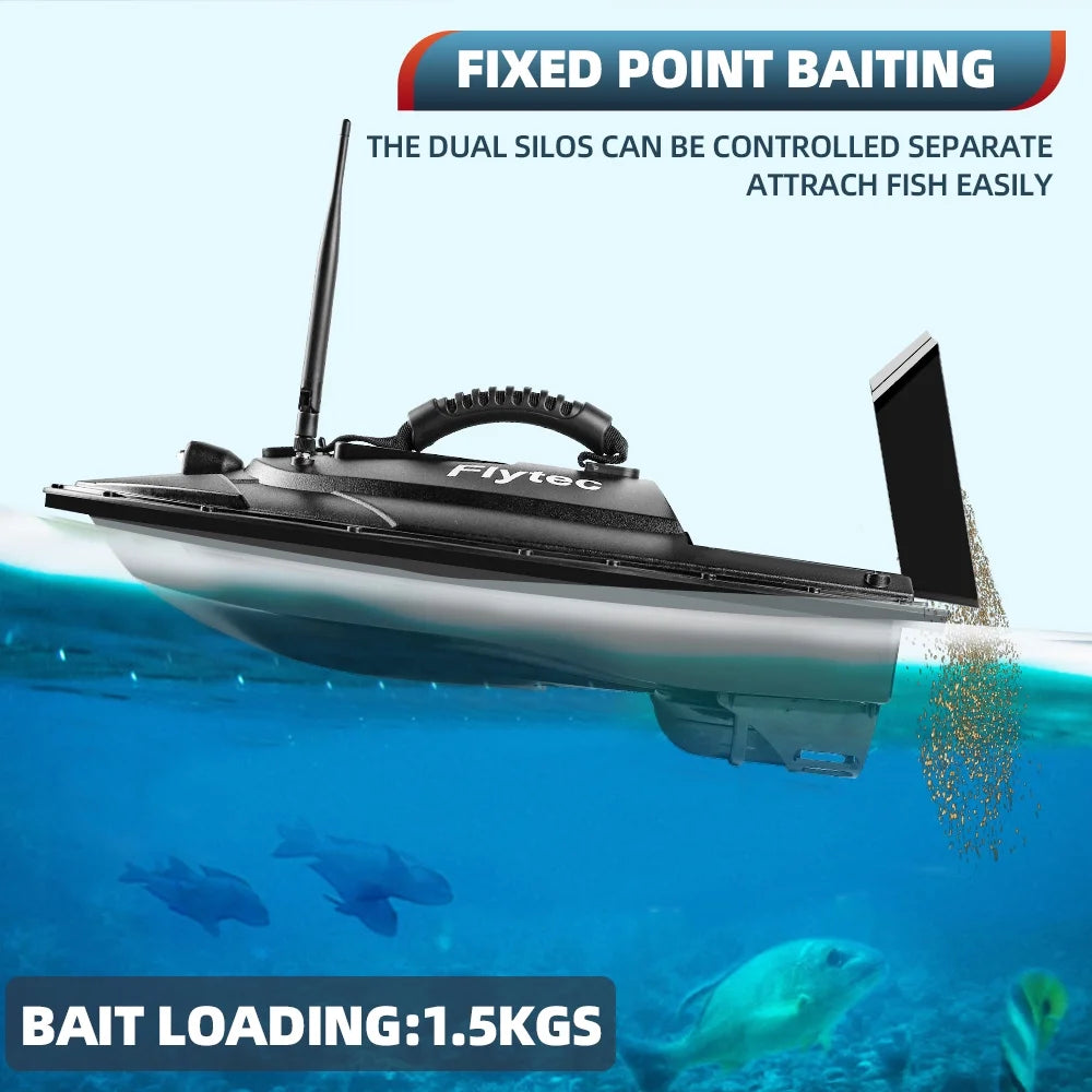 500M Remote Control Fishing Bait Boat with GPS K4262
