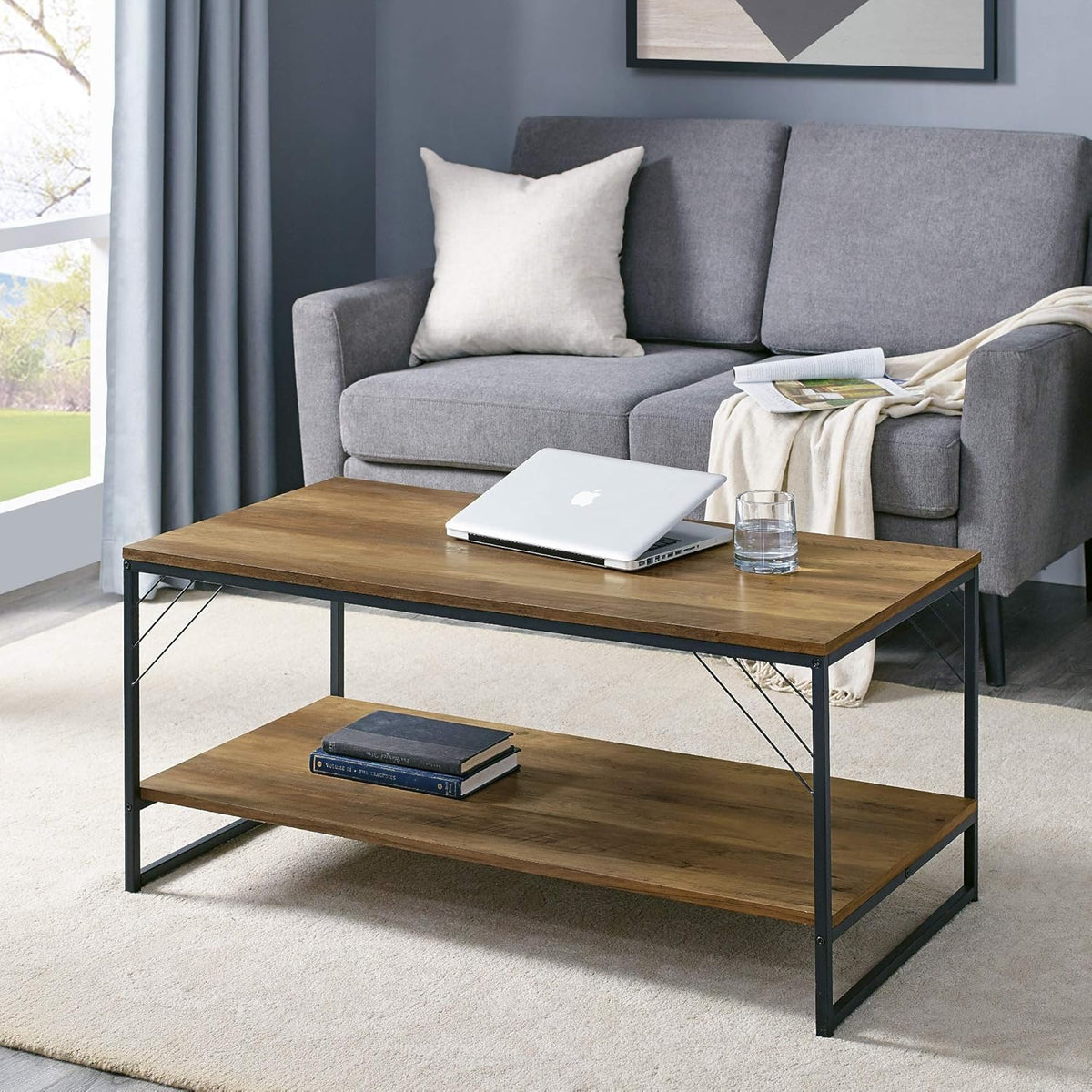 5-Shelf Metal Bookcase R11616