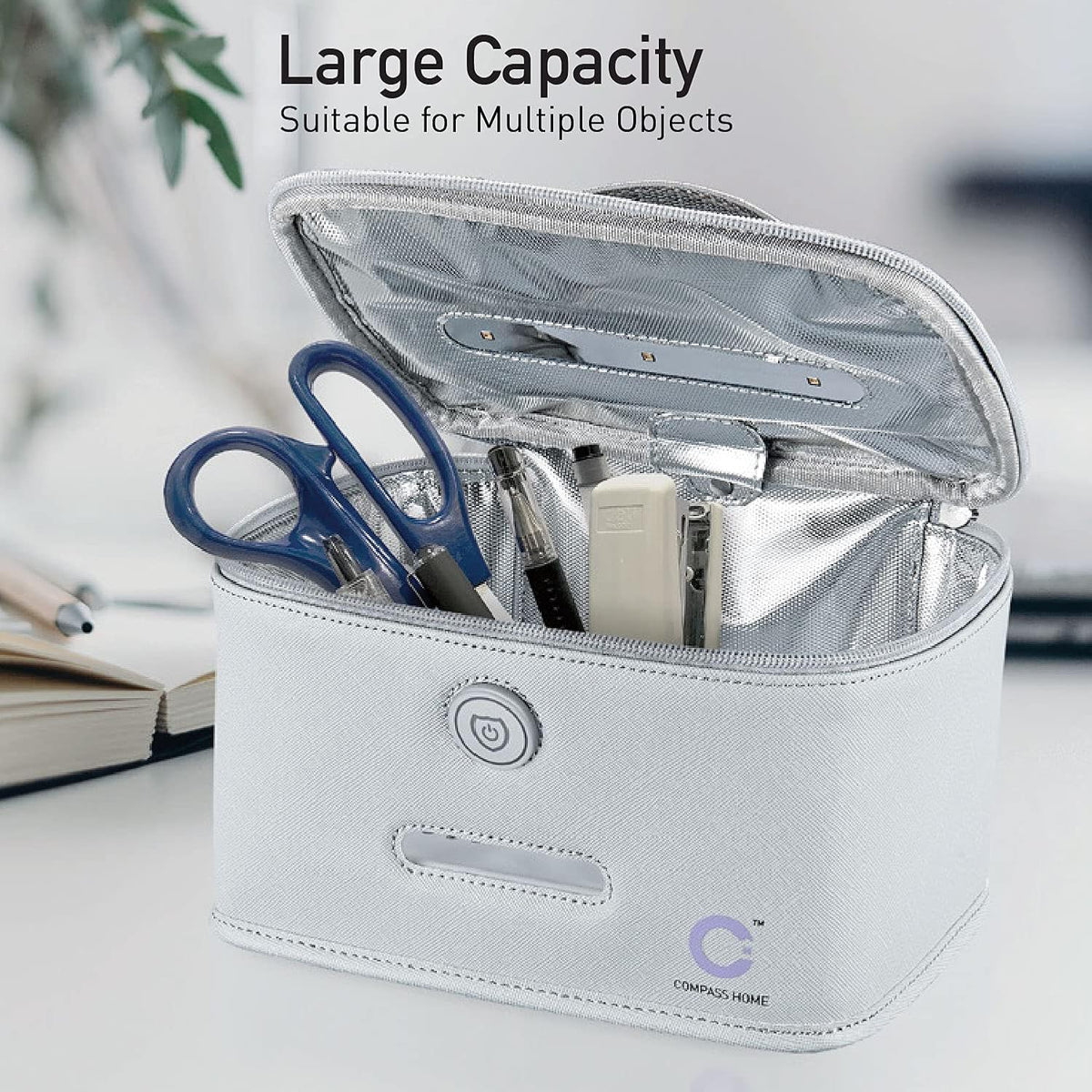 Portable UV-C LED Sanitizer Case with Child Lock I272002