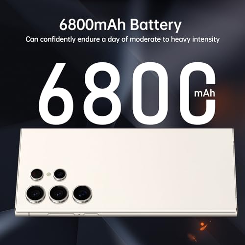 White 6.8" HD Screen 5G Smartphone B3503
