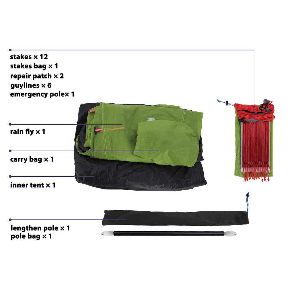 3 Person Ultralight Waterproof Camping Tent K586249