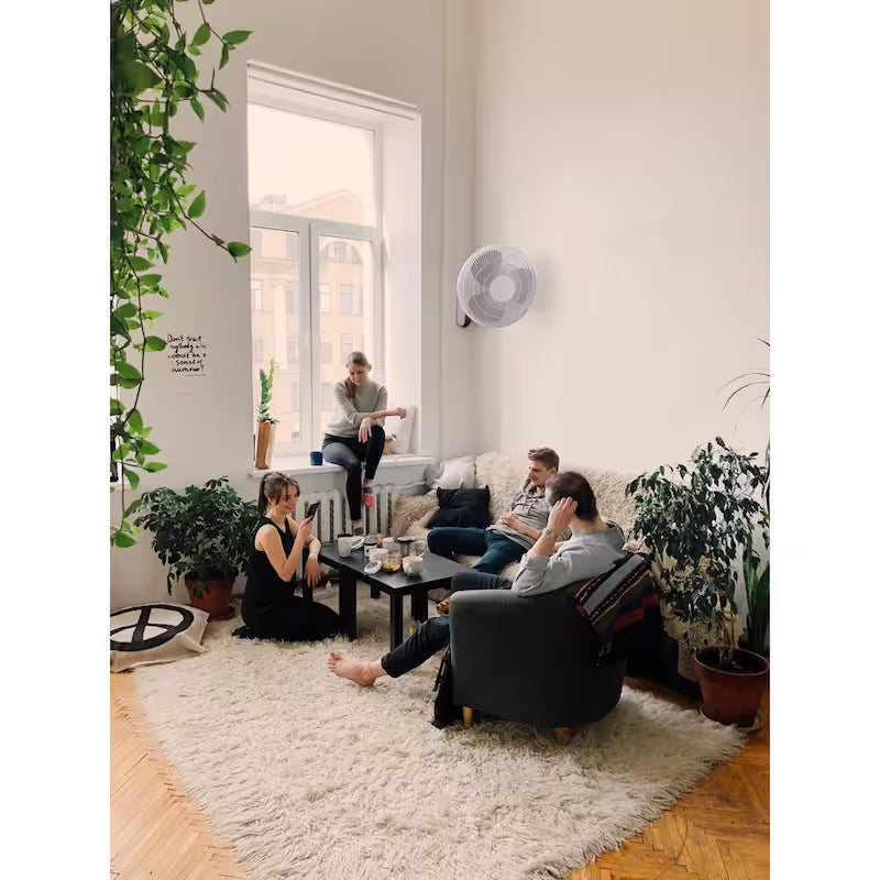 16 in. Indoor Wall Mount Fan with Remote V923