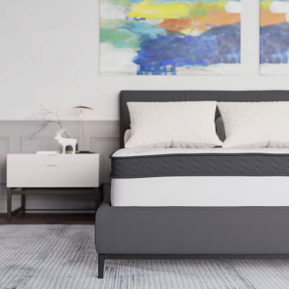 12 Inch CertiPUR-US Certified Hybrid Pocket Spring Mattress X7763