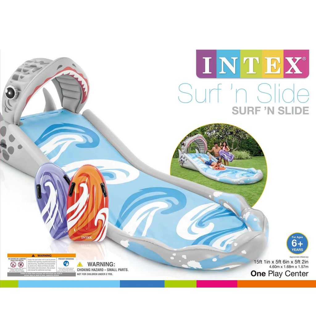 Inflatable Backyard Water Slide with Air Pump M100
