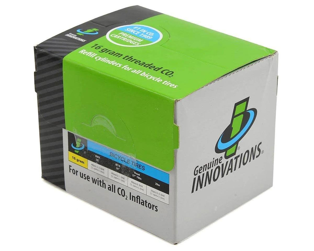 16g Threaded CO2 Cartridges, 20/Box Y734