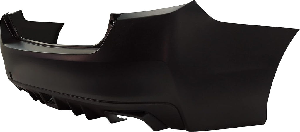 Rear Bumper Cover Primed with Textured Lower Y403