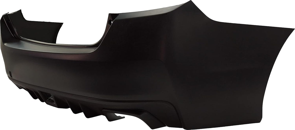 Rear Bumper Cover Primed with Textured Lower Y403