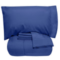 7 Piece Down Alternative Comforter & Sheet Set Full Royal Blue R184086