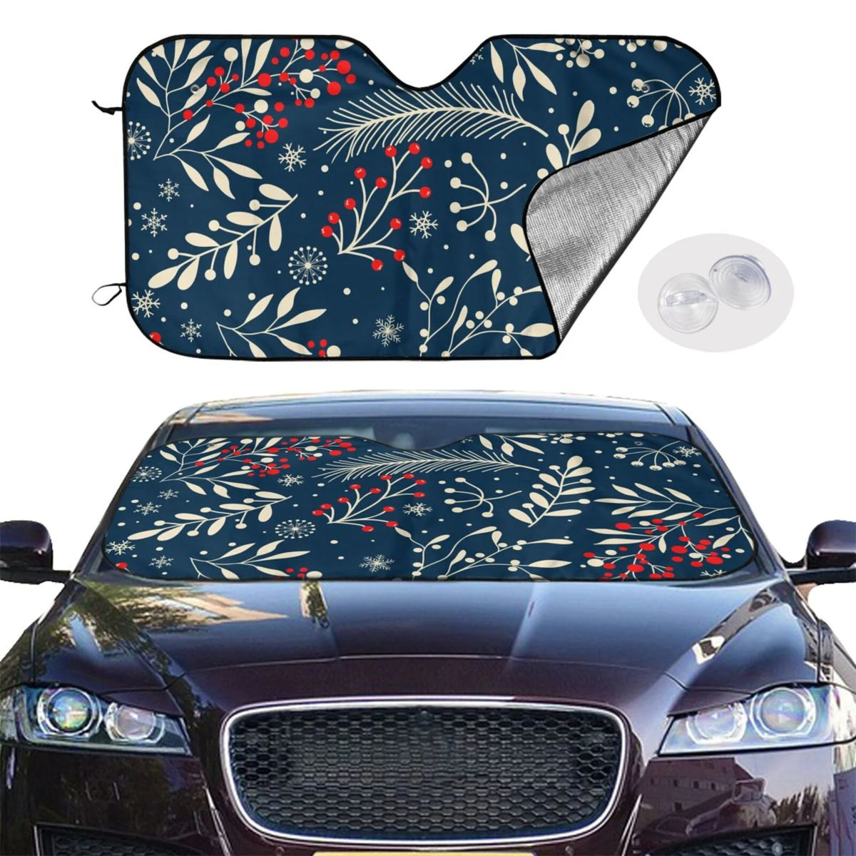 Christmas Windshield Sun Shade T3292