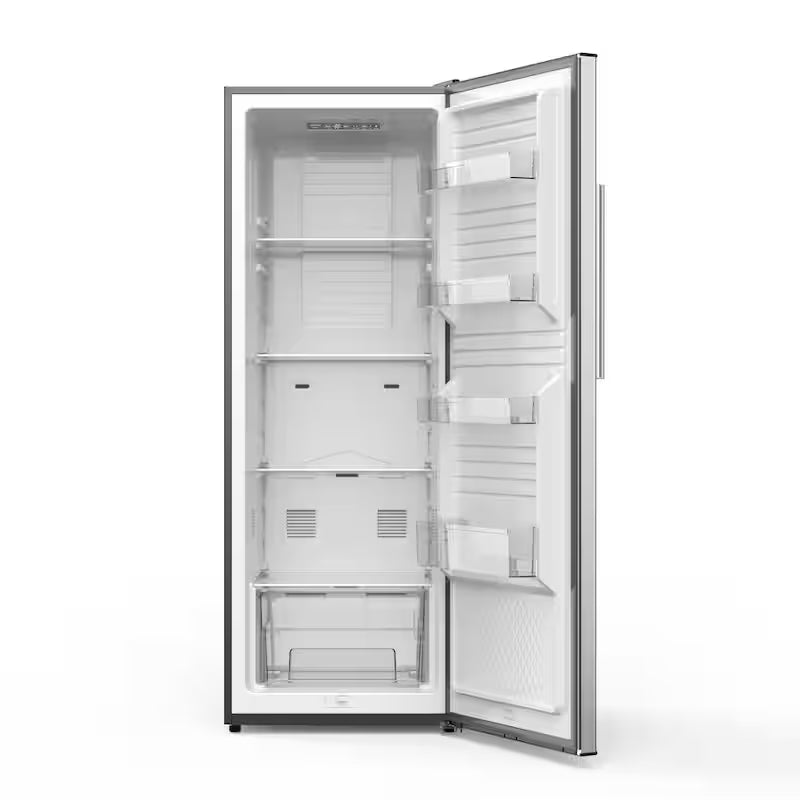 11 cu. ft. Convertible Upright Freezer/Refrigerator in Stainless Steel J424