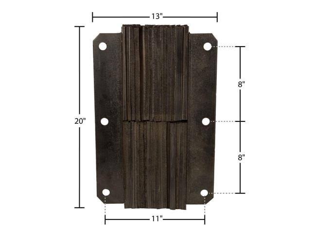 6x22 Deep Vertical Laminated Dock Bumper K4039