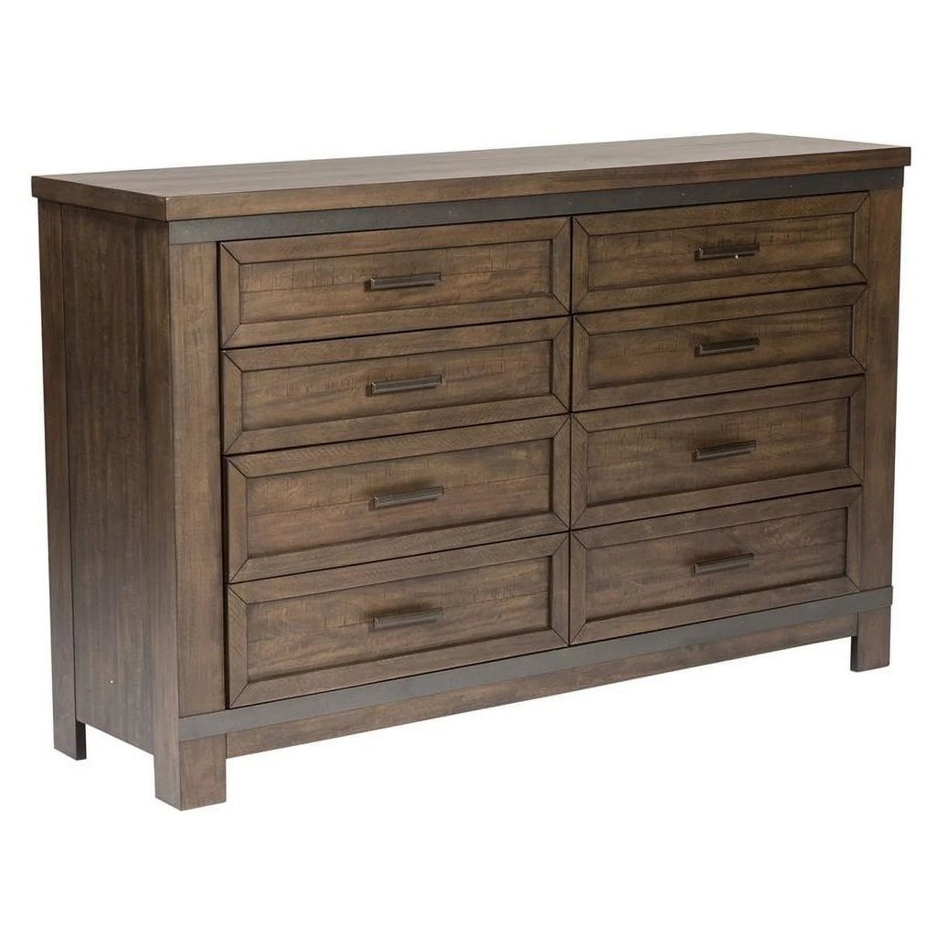 8 Drawer Mahogany Dresser A838