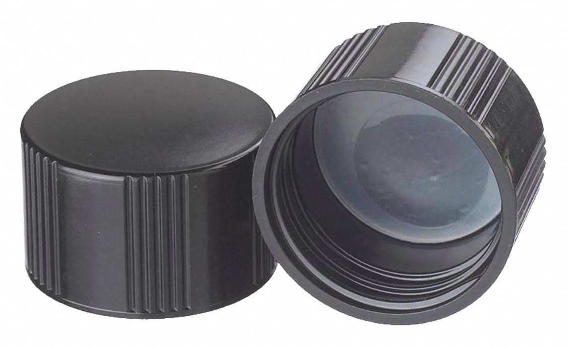 Phenolic Cap, Black, 200 Pack C358