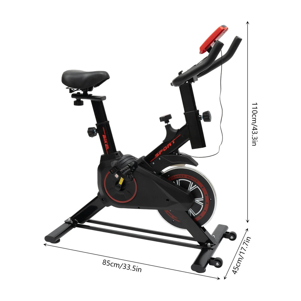 Indoor Cycling Exercise Bike White P769