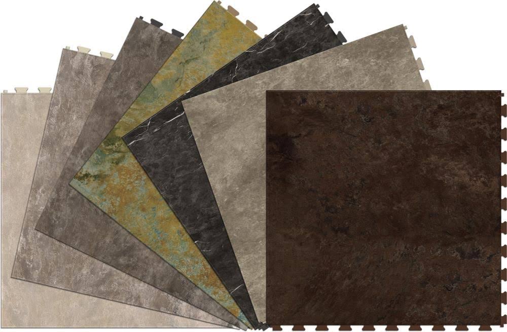 20-in x 20-in Water Resistant Interlocking Luxury Vinyl Tile V1968