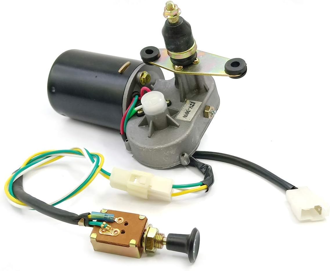 12V Electric Wiper Motor Kit with Automatic Return Function Pack of 2 H320
