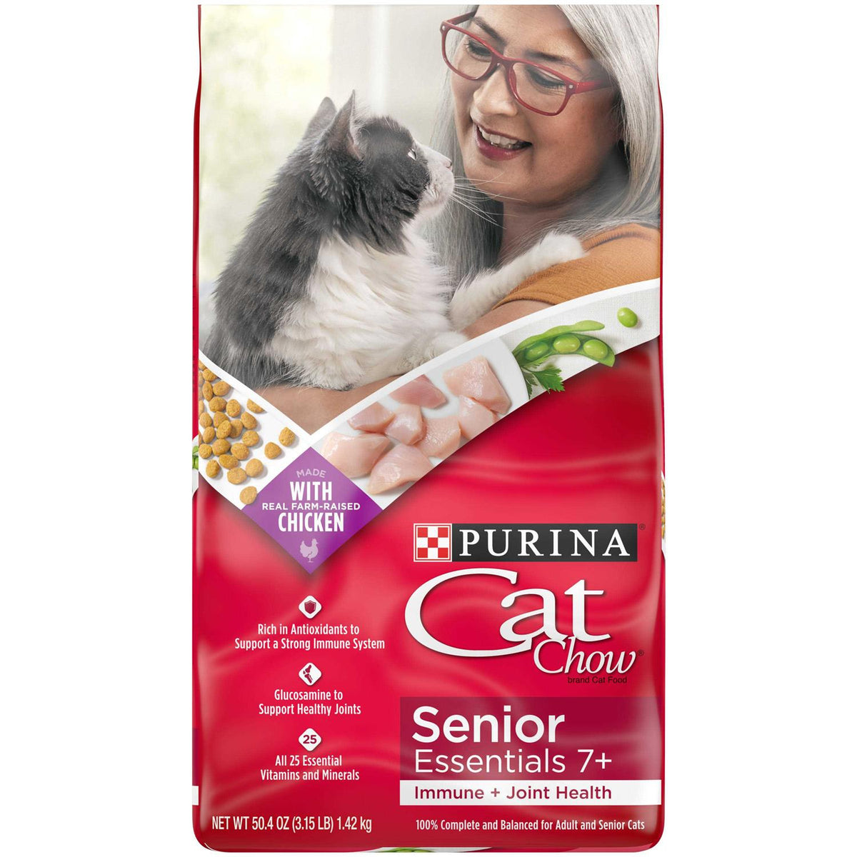 Senior Dry Cat Food E895691