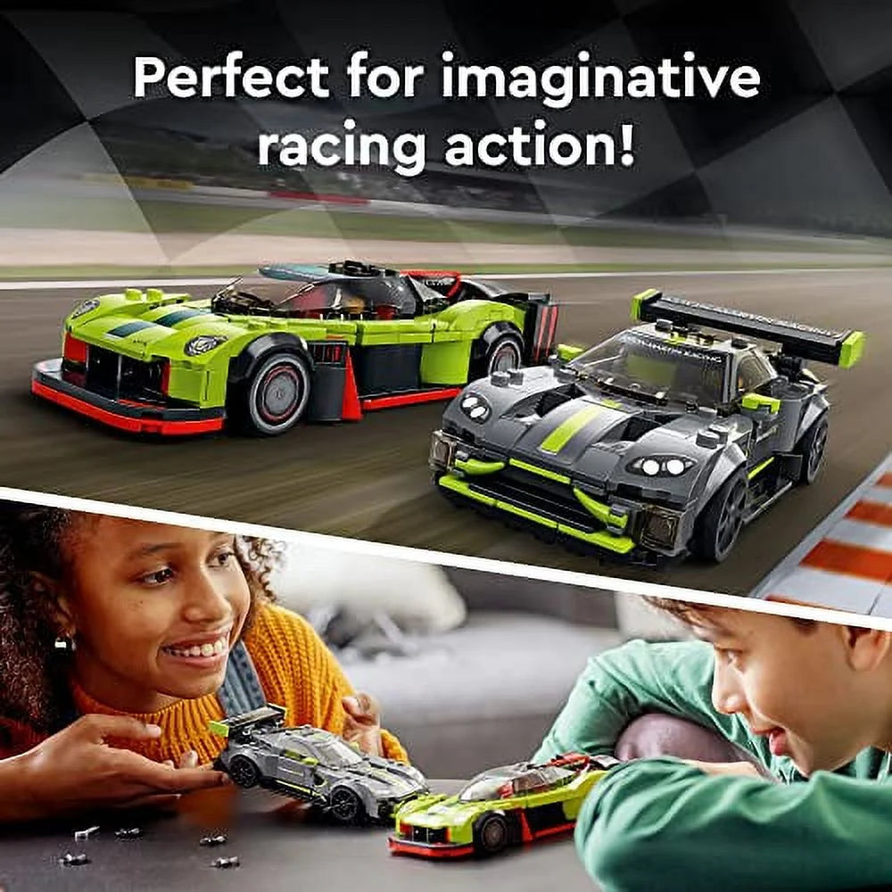 Race Car and Toy Set with 2 Driver Minifigures M34776