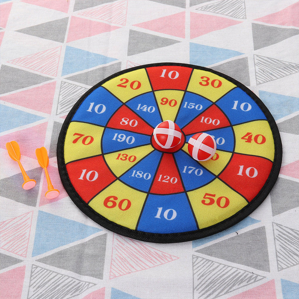 Self-adhesive Dartboard Toy Set Q391441