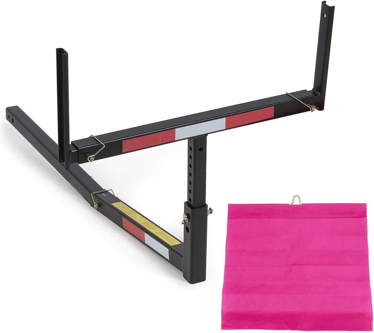 Adjustable Steel Pick Up Truck Bed Hitch Extender Rack Pack of 2 N1759