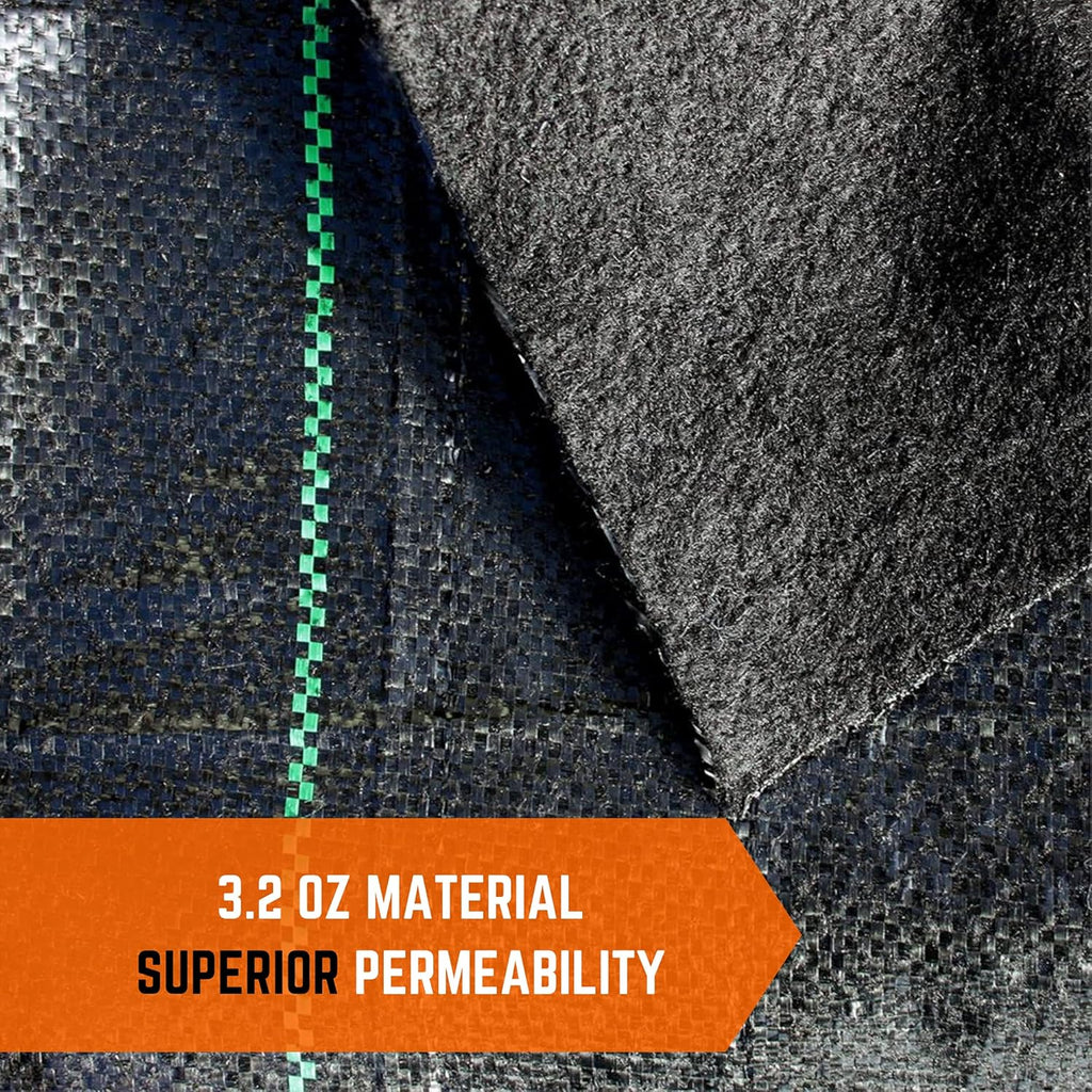 3.2oz Heavy Duty Landscape Fabric 6' x 300' T449082