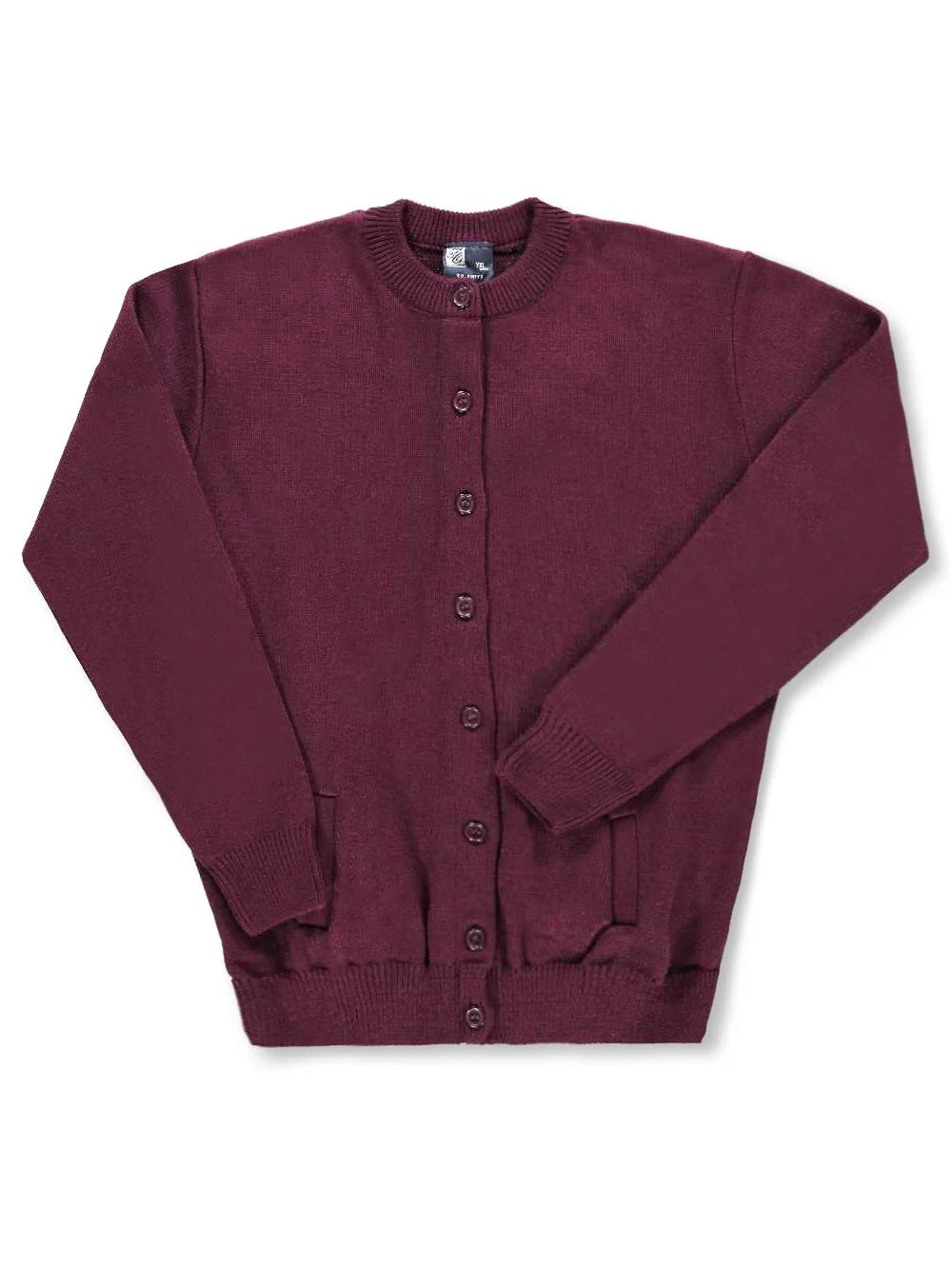 Girls' Solid Cardigan F193