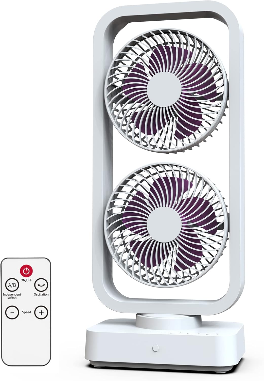 10000mAh Oscillating Cordless Rechargeable Tower Fan V109