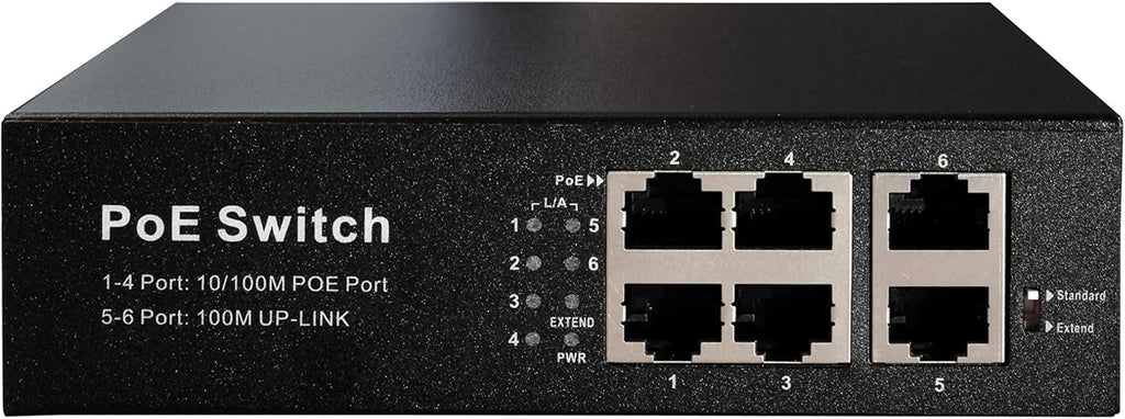 4 Port Gigabit PoE Switch Unmanaged L904789