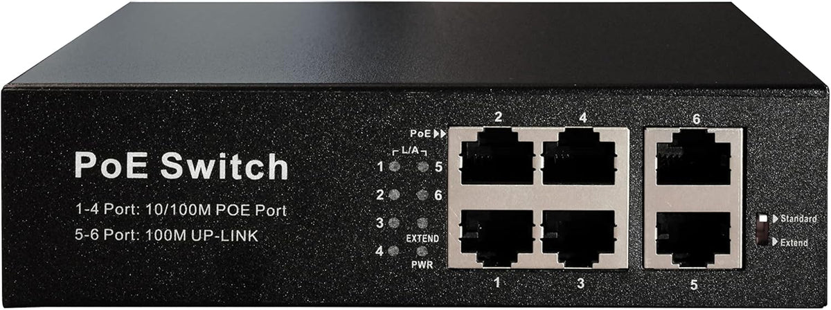 4 Port Gigabit PoE Switch Unmanaged L904789