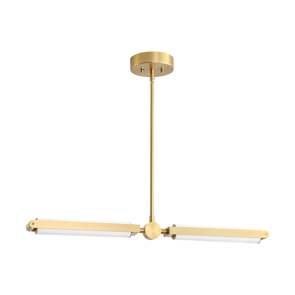 2-Light Integrated LED Contemporary Pendant X760715