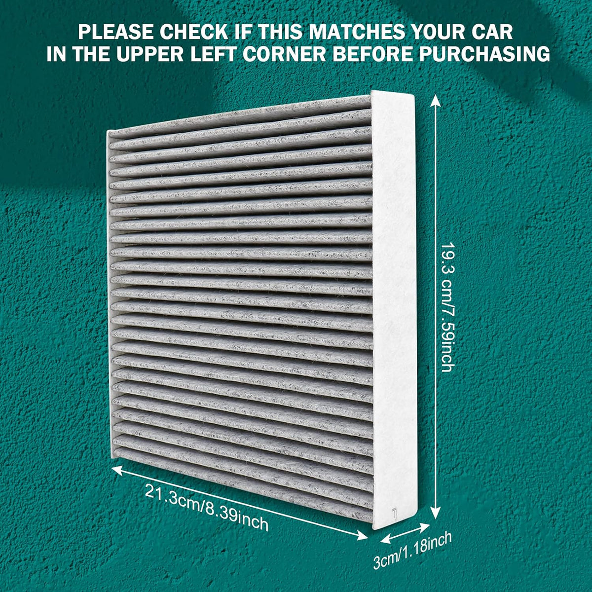 3-Pack Cabin Air Filter D6541