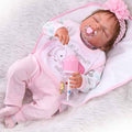 Full Body Silicone Vinyl Reborn Baby Girl Doll L723036