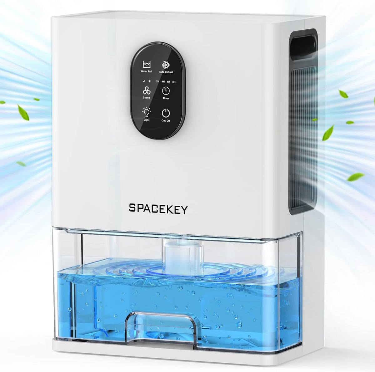 106 OZ Dehumidifier with 7 Color LED Light D99556